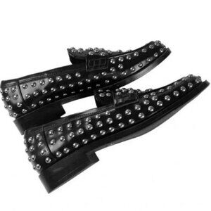NWOT Zara Studded Loafers